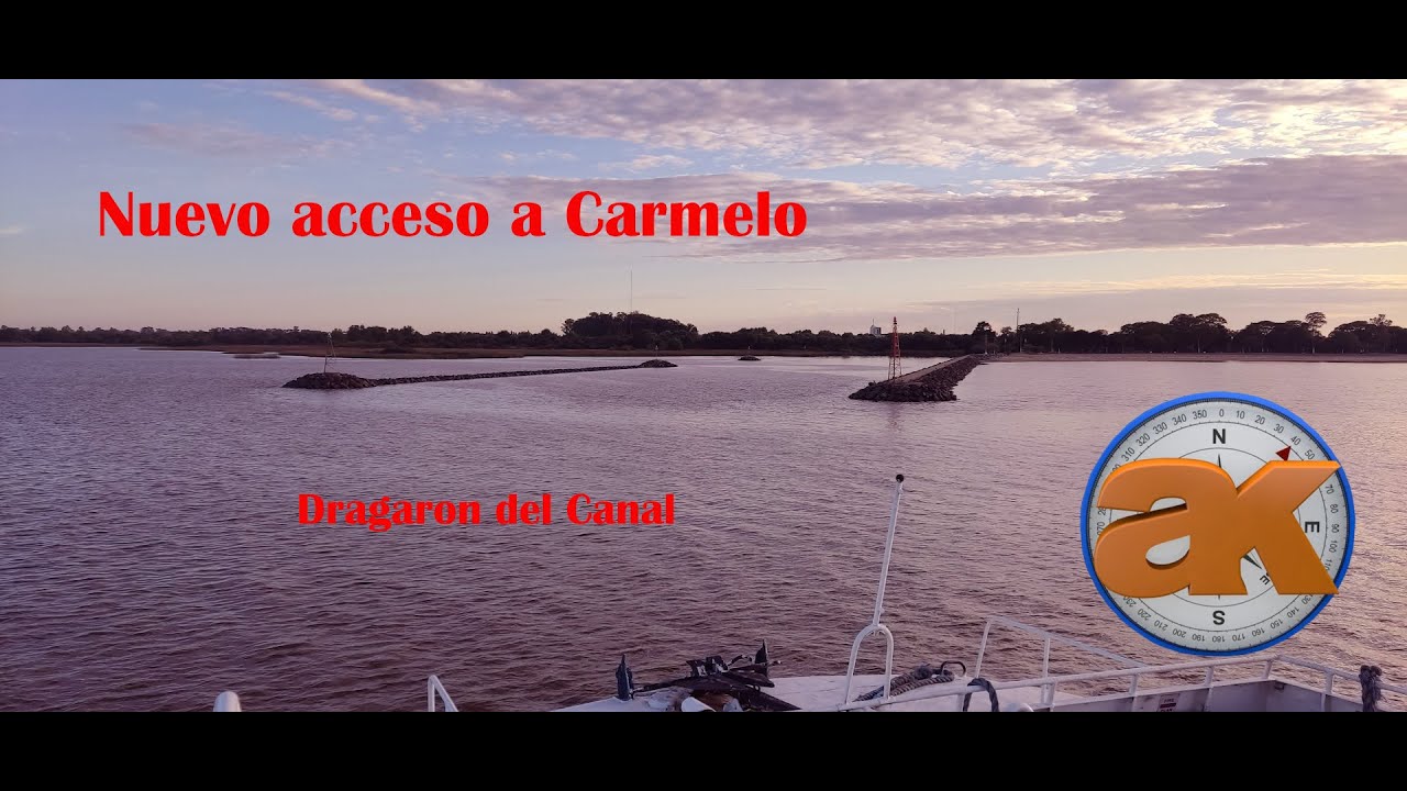 Se inauguro el canal de acceso a Carmelo