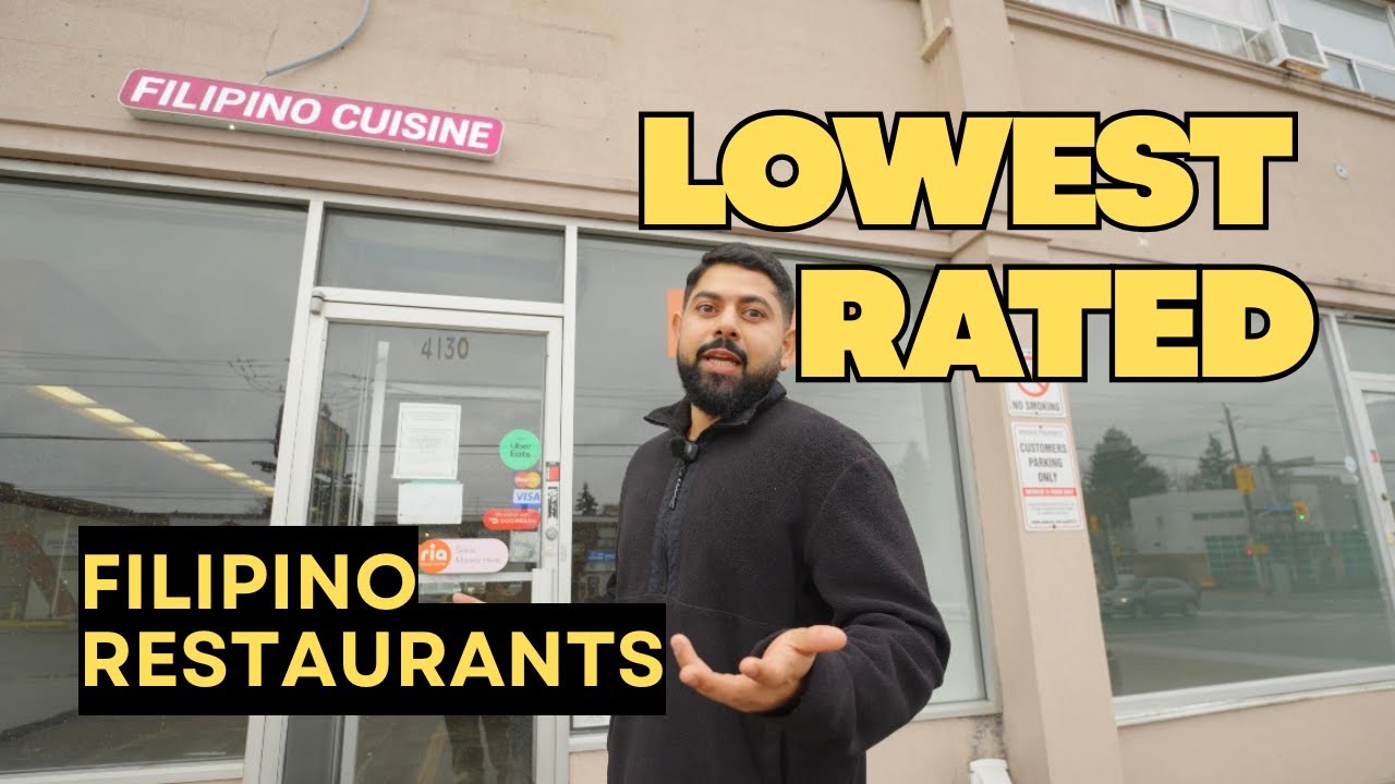 Lowest-Rated Filipino Restaurants In Toronto's 