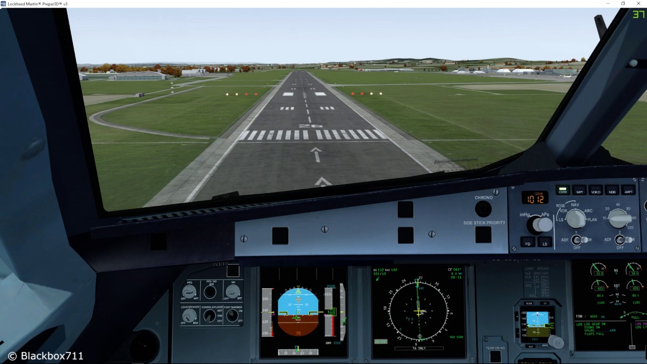 Основы FSLabs A320-X: учебная модель Touch and Go