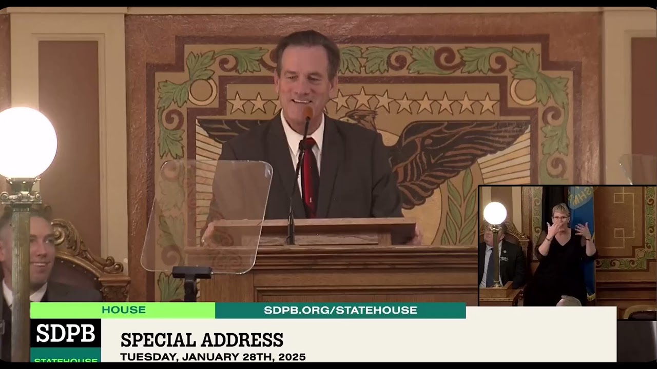 Gov. Larry Rhoden's First Address to Joint Legislative Session