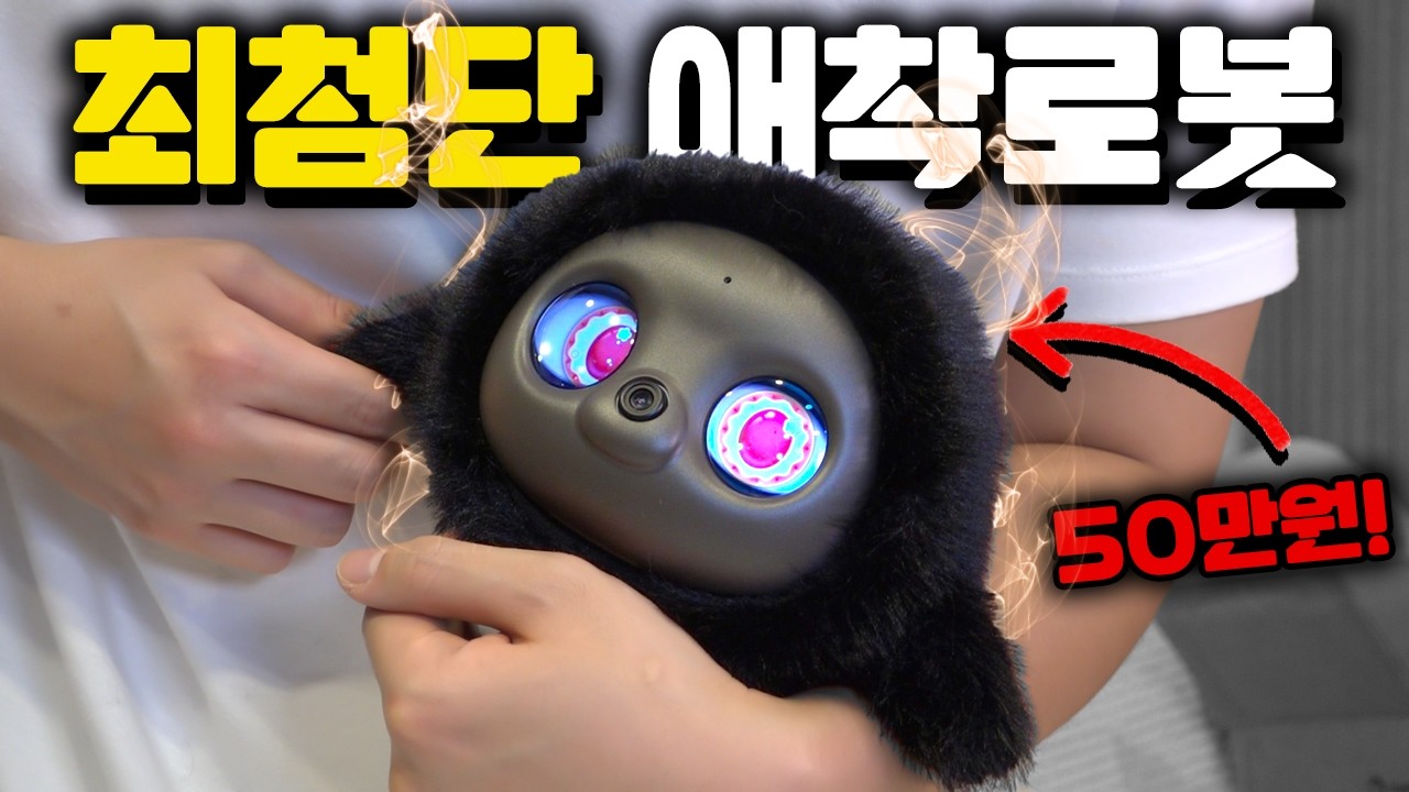 50만원! 최첨단 AI 애착로봇 '로펫' 리뷰! (키워야함ㄷㄷ)