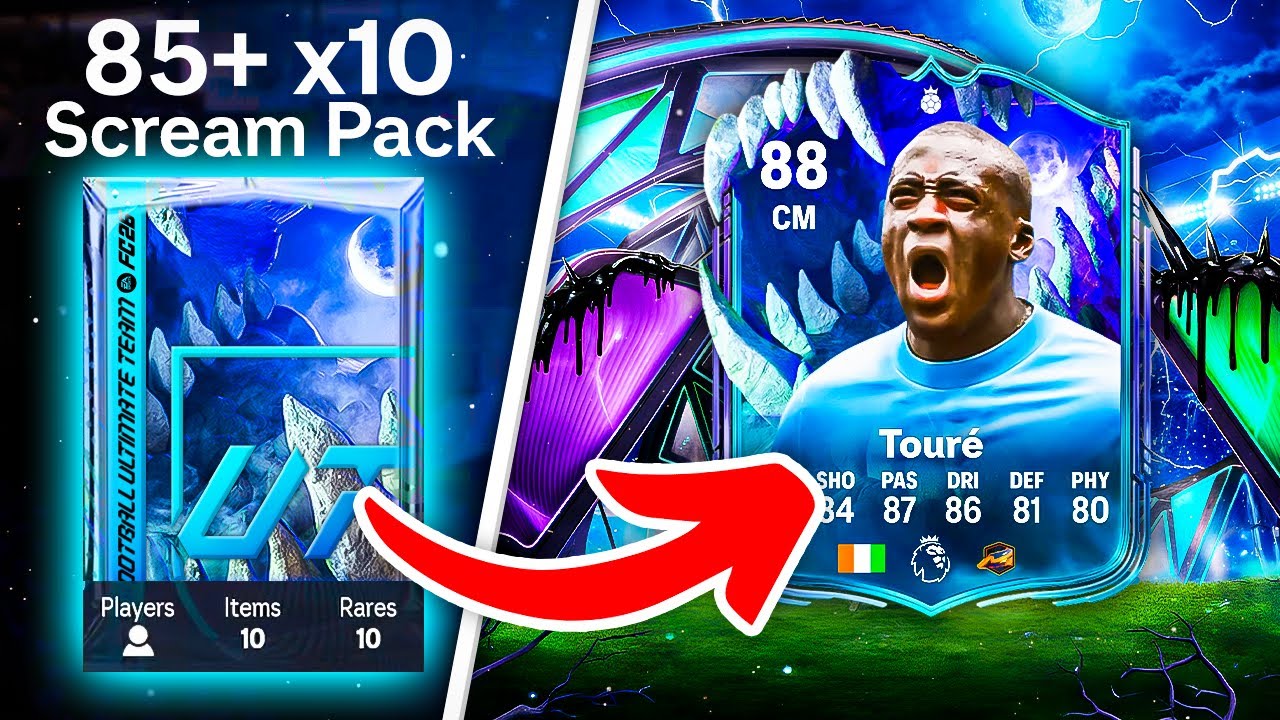 Ponad 85 pakiet&oacute;w Ultimate Scream Packs po 10! 😱 FC 26 Ultimate Team