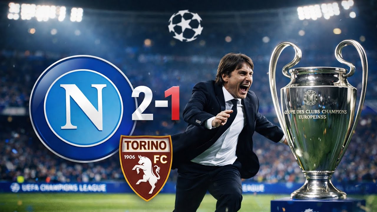 SCATTO CHAMPIONS! Napoli-Torino 2-1