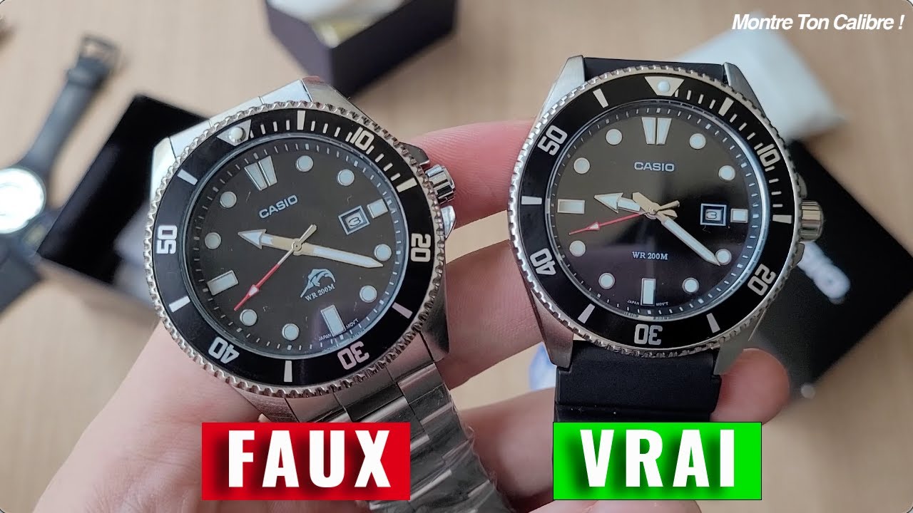 On m'a vendu une fausse Casio Duro  😱 ! (Montre Ton Calibre !)