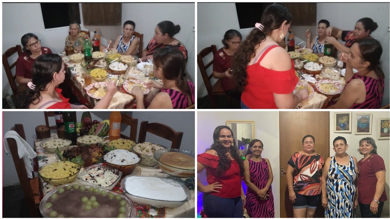 CEIA DO NATAL COM A MINHA FAMÍLIA GRATIDÃO A DEUS 🙏