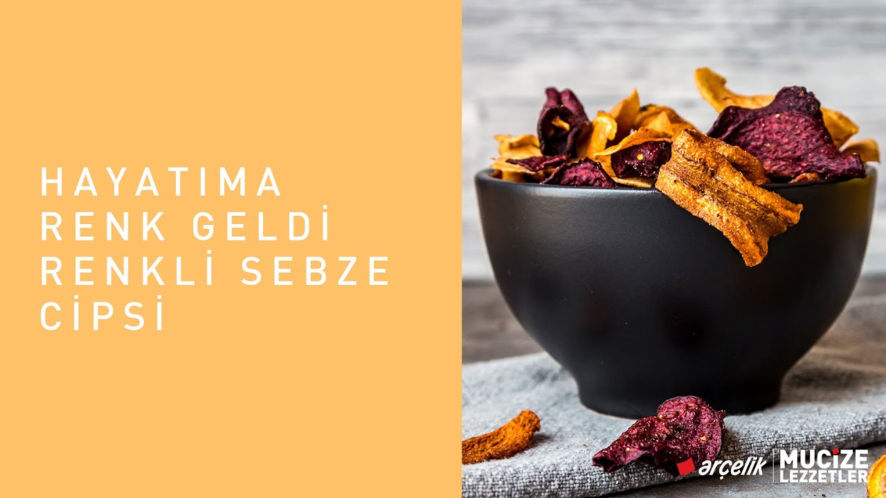 Hayatıma Renk Geldi Renkli Sebze Cipsi