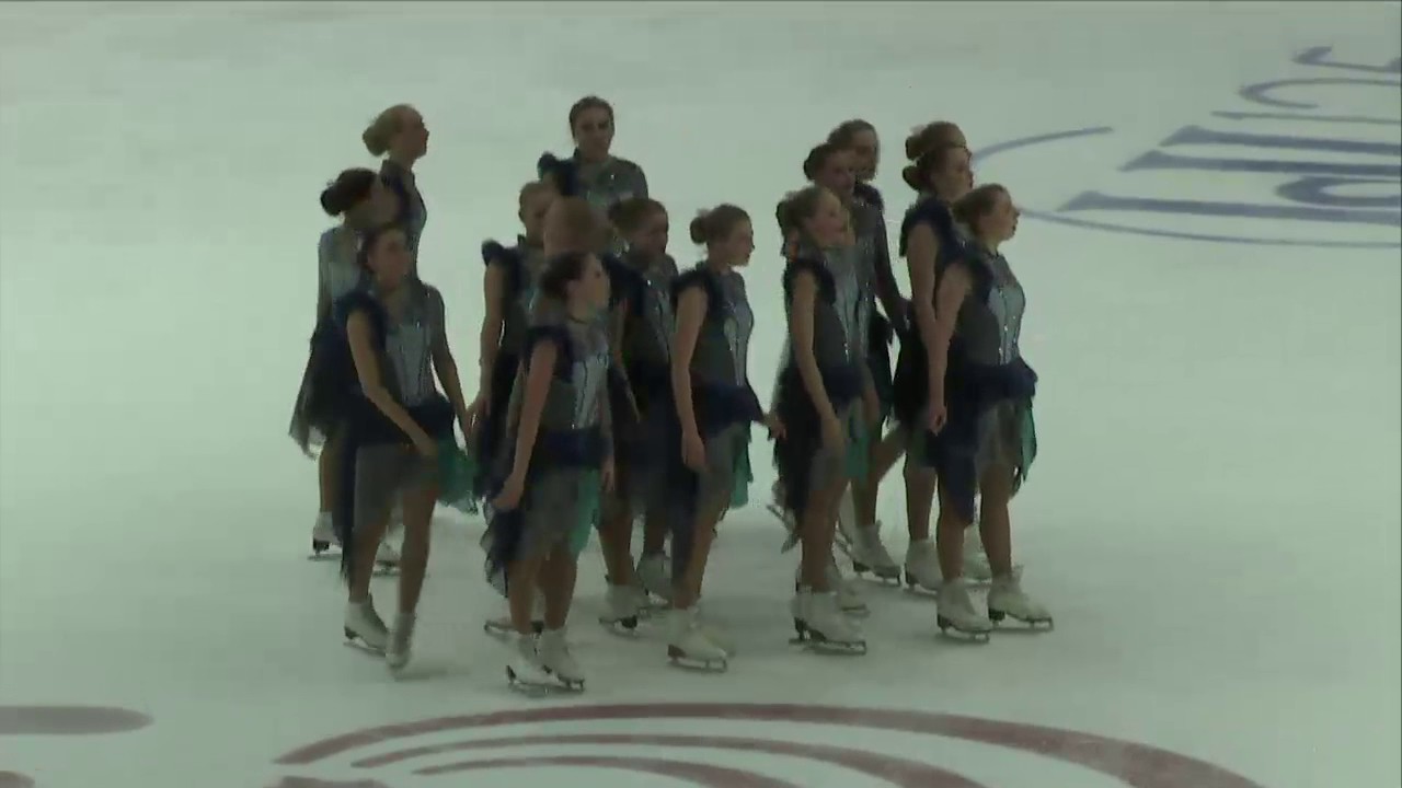 Team Russia 1 FP - ISU World Junior Synchronized Skating Championships ® 2017