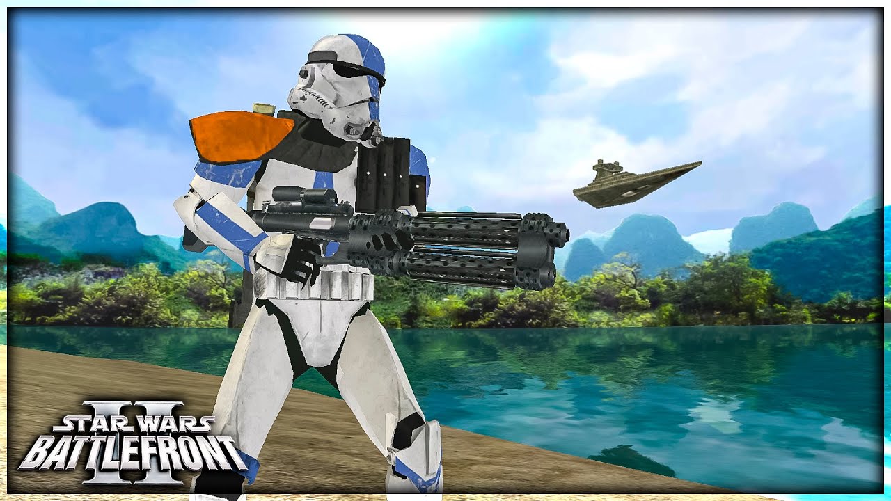 Star Wars Battlefront 2 Mods | End of the Republic Era | Kashyyyk (Triton Squad)