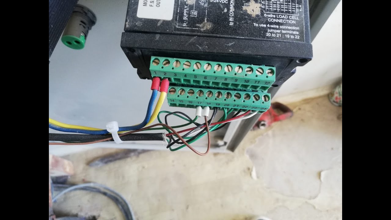 ازاي نوصل عداد لوماس باللودسيل how connect laumas w100 with loadcell
