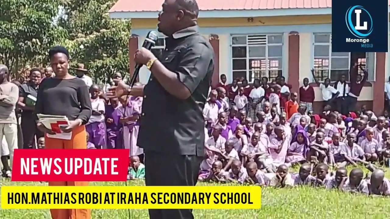 LOCAL JOBS FOR LOCAL PEOPLE,NO OUTSIDERS ALLOWED-KURIA WEST MP HON.MATHIAS ROBI TO SCHOOL HEADS