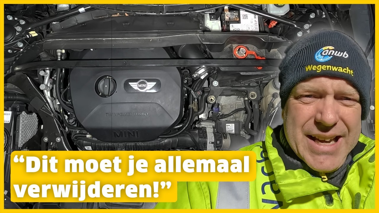 ROBERT vervangt een accu van een MINI Clubman| ANWB Wegenwachtvlogs
