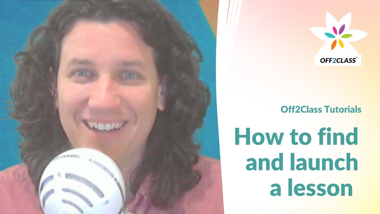 Intro: how to find and launch a lesson immediately