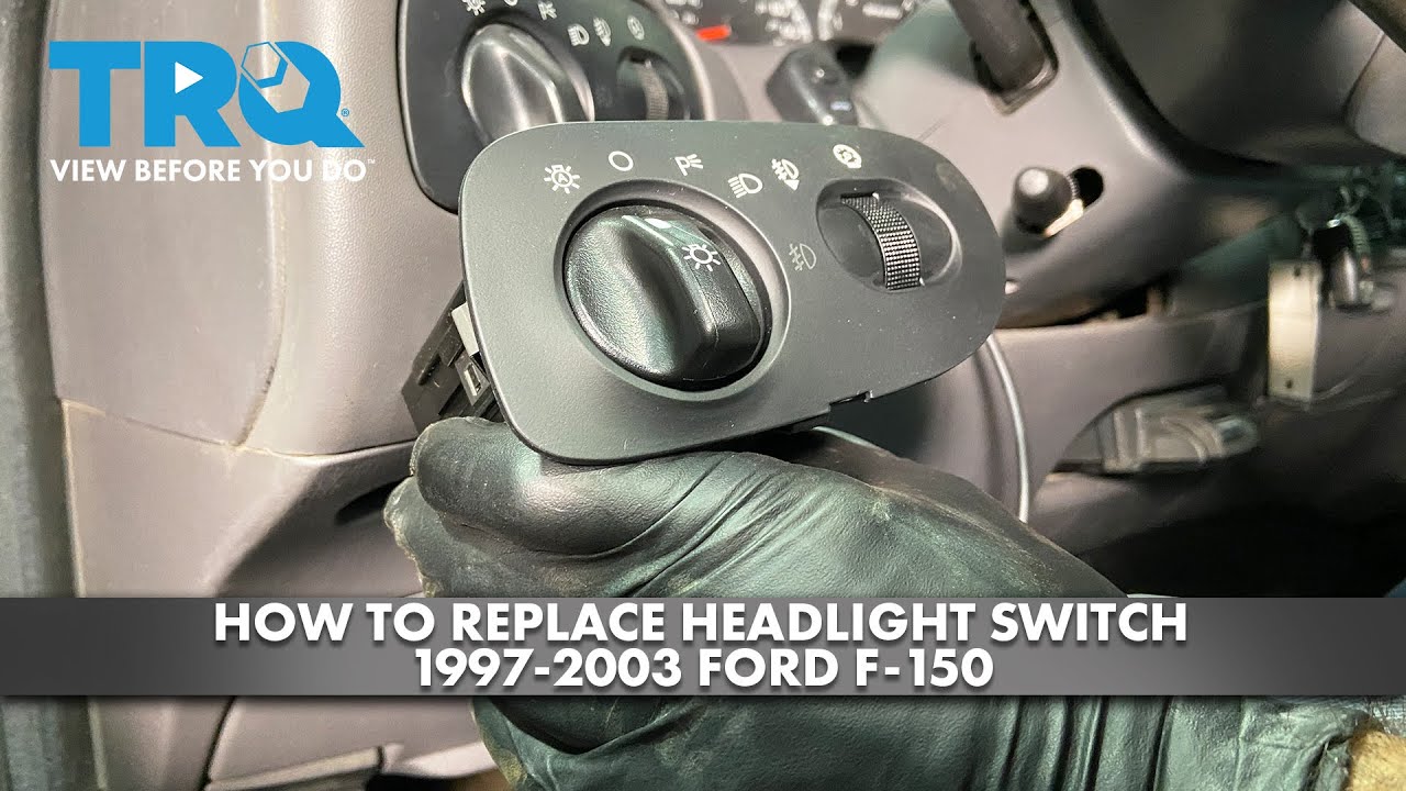 Как заменить переключатель света фар на Ford F-150 1997-2003 годов