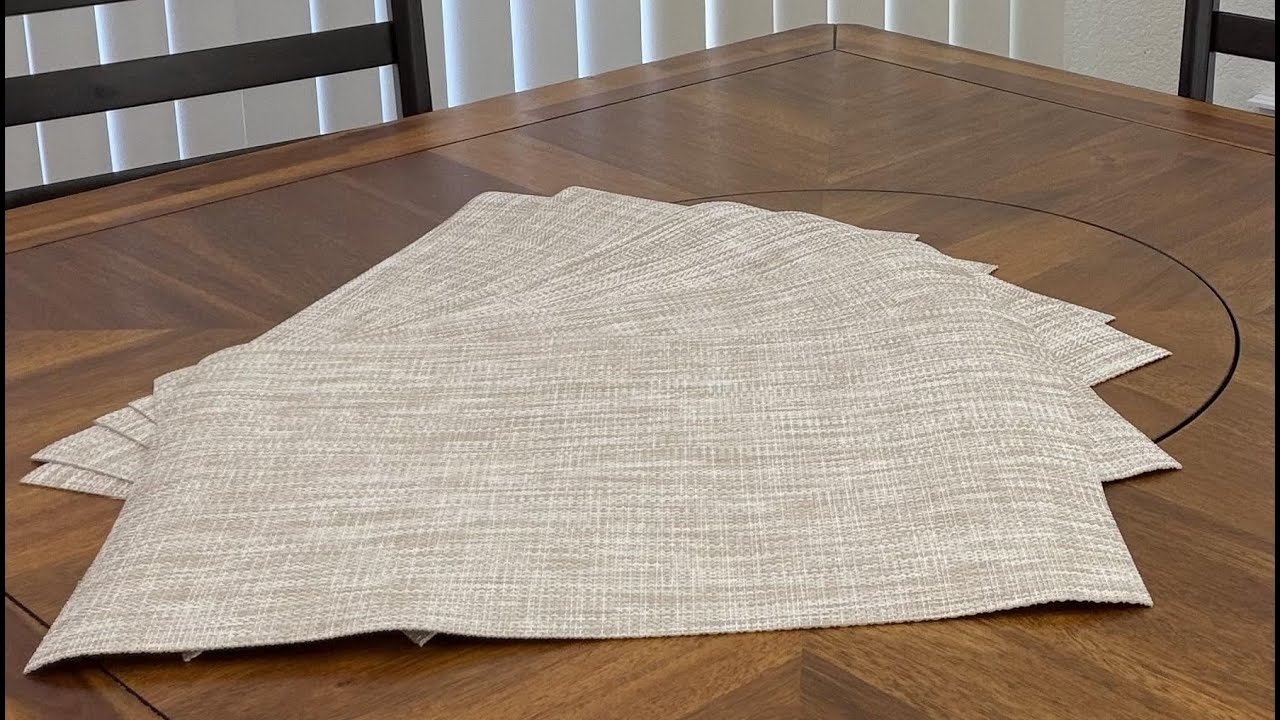 Водонепроницаемые подставки под тарелки &mdash; протирайте и используйте повторно! Защитите поверхность!