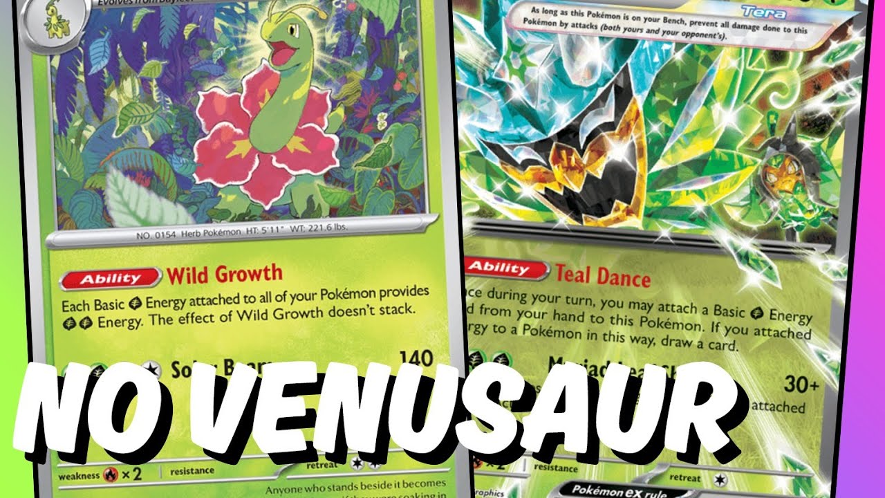 Meganium Doesn't Need Venusaur To Be Good! - Pokémon TCG Live - Meganium w. Teal Mask Ogerpon ex