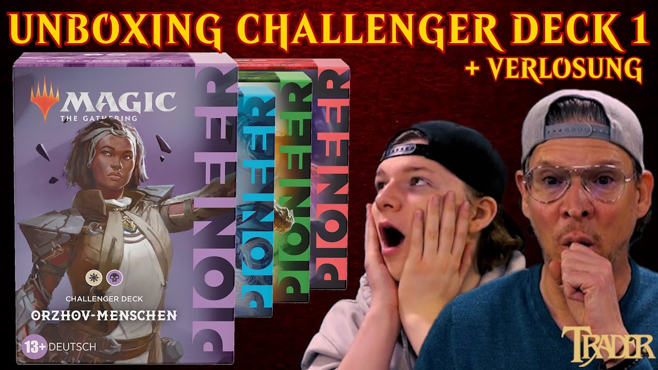 MTG Pioneer Challenger Deck Opening deutsch | Orzhov-Menschen | Magic the Gathering Unboxing Trader