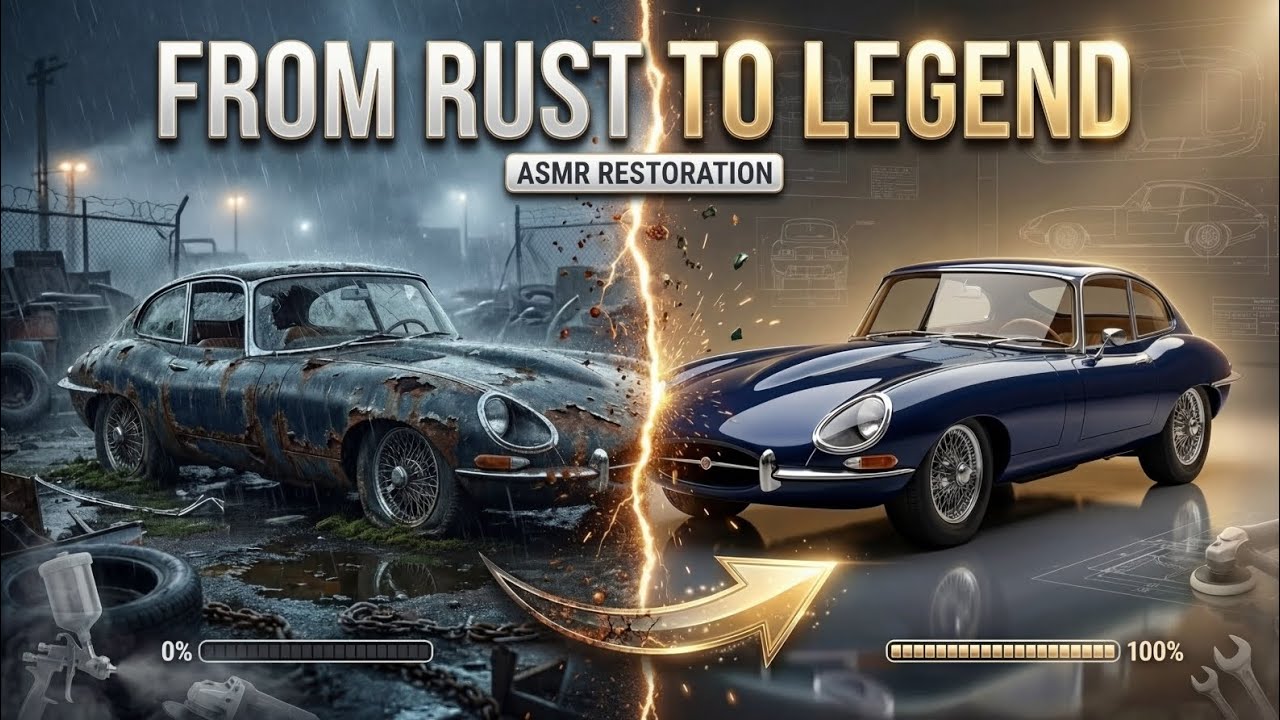  Car Restoration Full Rebuild of Blue Porsche 911 Carrera RS 2.7 1973 | From Rust to new 