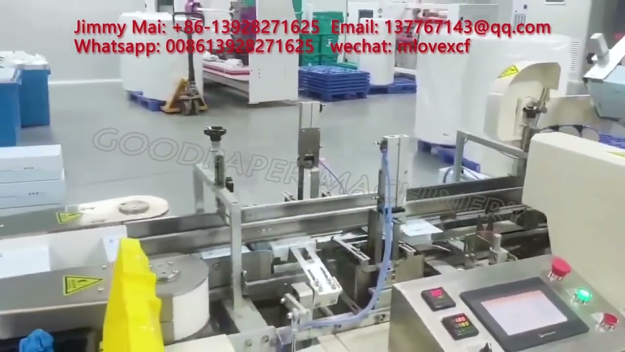 Tissue box packing machine box bundling shrinking facial tissue box packaging machines