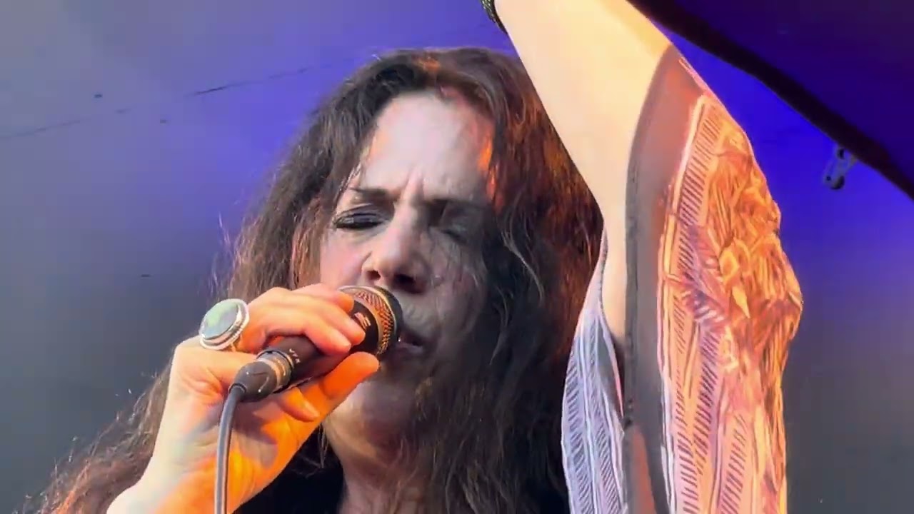 Sari Schorr live at the 27th Annual Blues & Rock Festival, Gross Lindow, Brandenburg, Germany,