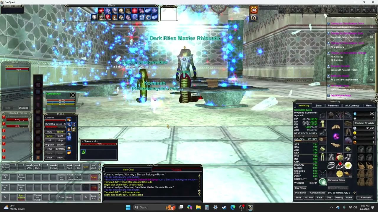 Everquest Dark : Rites Master Rhissutiz