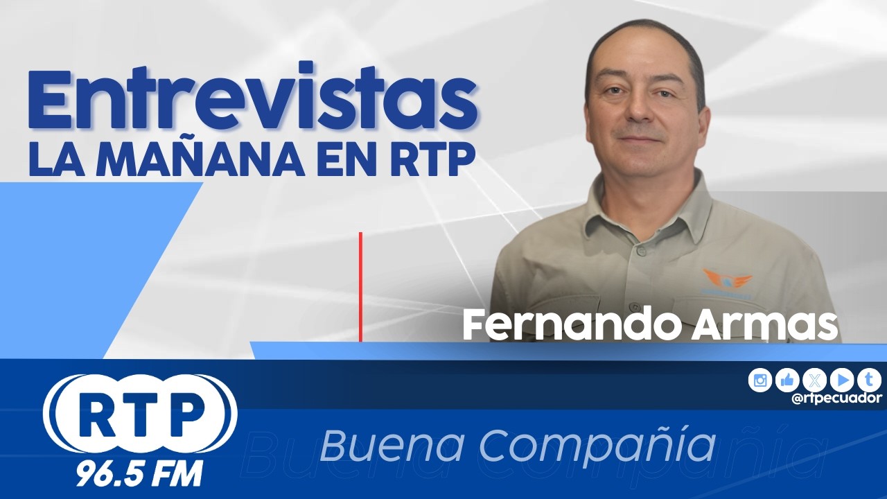 Fernando Armas  Ex- piloto de la Fuerza Aérea del Ecuador.