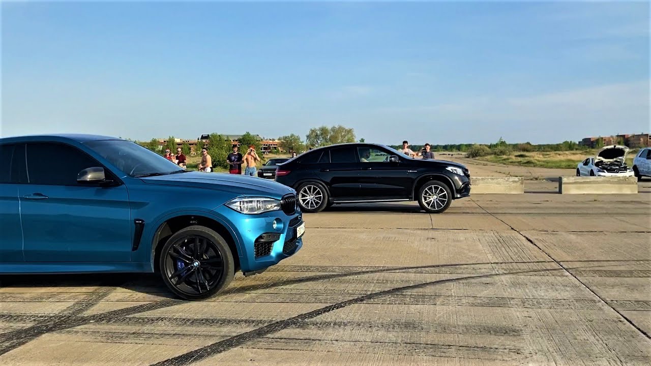 Дерби: AMG 63 vs M | Mercedes-Benz GLE 63 vs BMW X6M / X5M / X5 M50d vs Mercedes-Benz ML63 w166