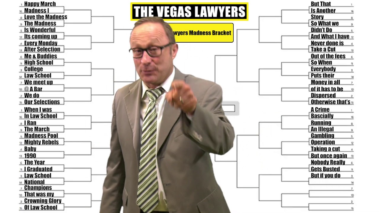 Tony's March Madness Lawyer Story Time