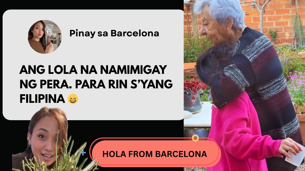 ANG LOLA NA LAGING NAGBIBIGAY NG PERA. BISITA SA 92 YRS OLD SPANISH LOLA.