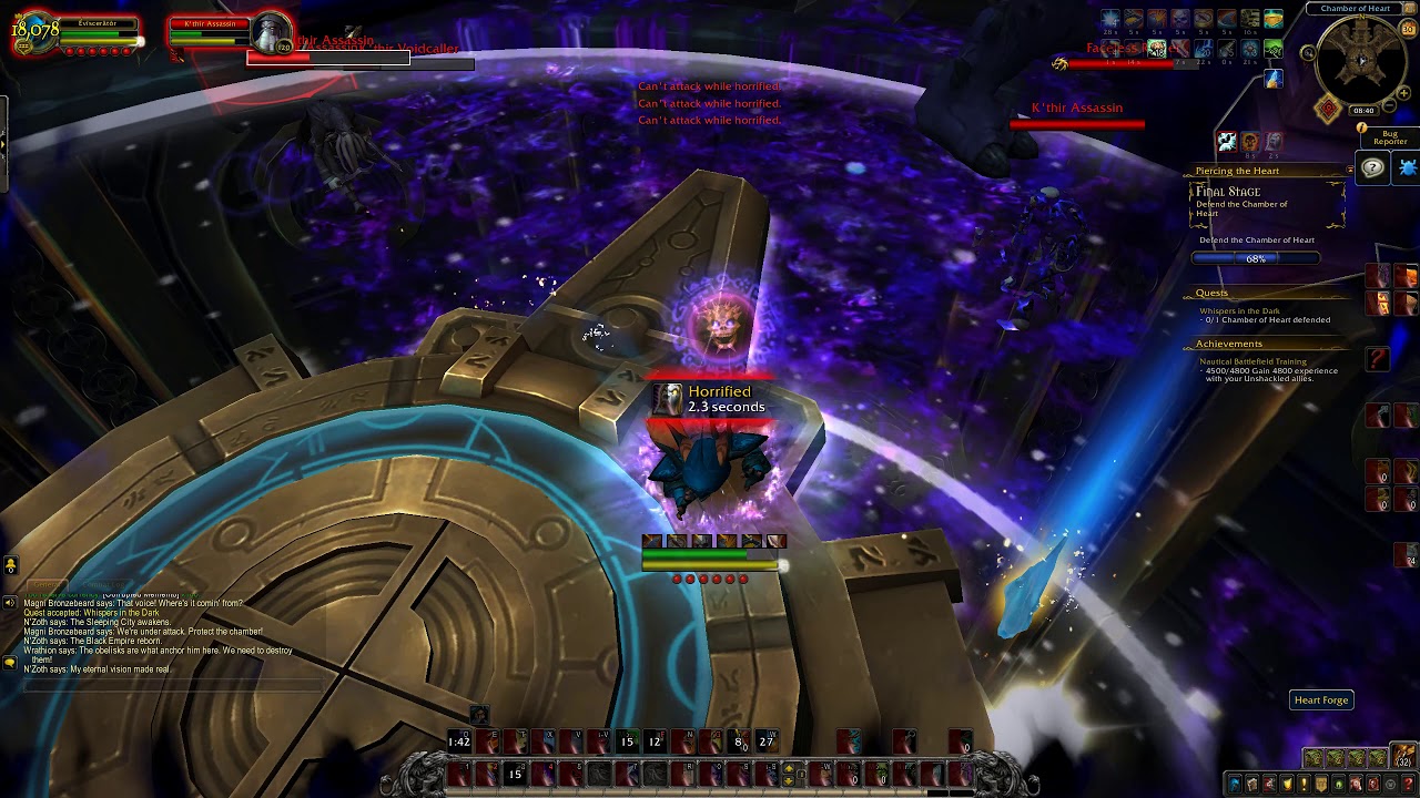 8.3 PTR - Horrific Scenario no exp