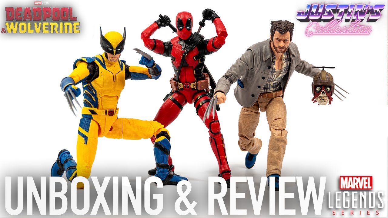 Deadpool & Wolverine Marvel Legends Unboxing & Review