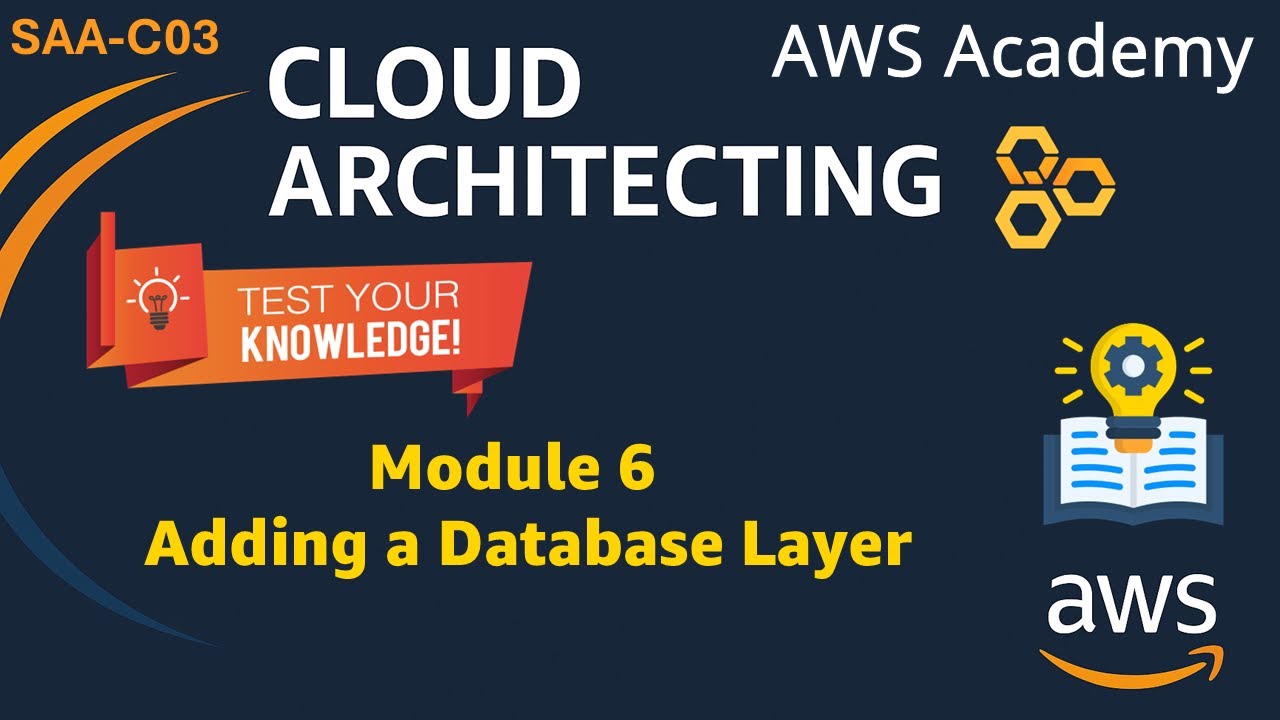 Ответы на контрольные вопросы по модулю 6: добавление уровня базы данных — AWS Cloud Architecting...