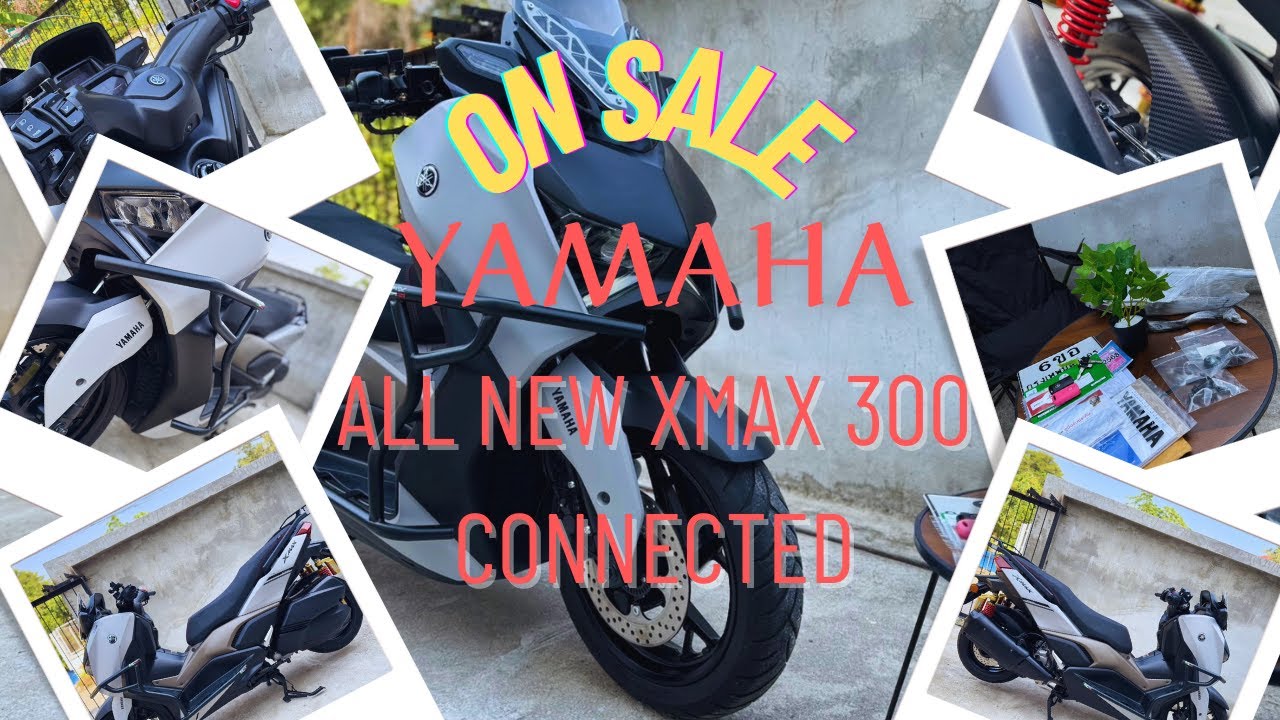 Review Multibike New Yamaha Xmax 300 Connected ประสบการณ์ที่ต้องลอง