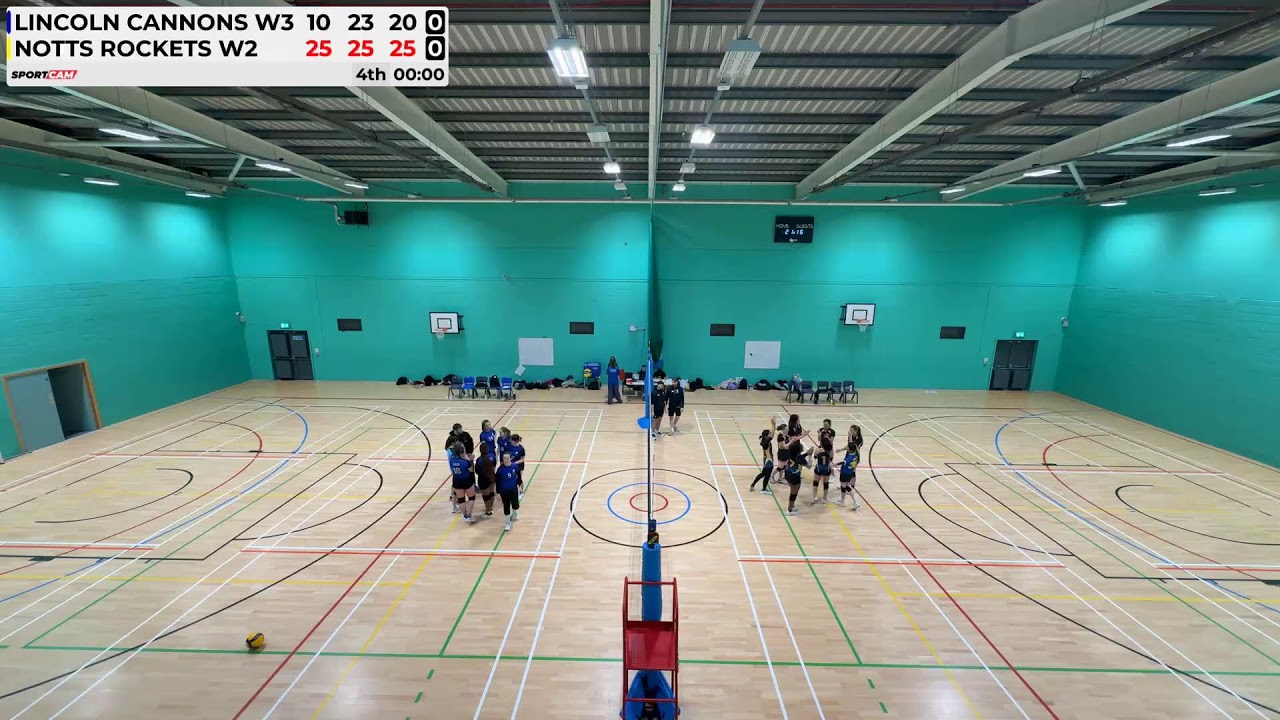 Lincoln Cannons W3 v Notts Rockets W2