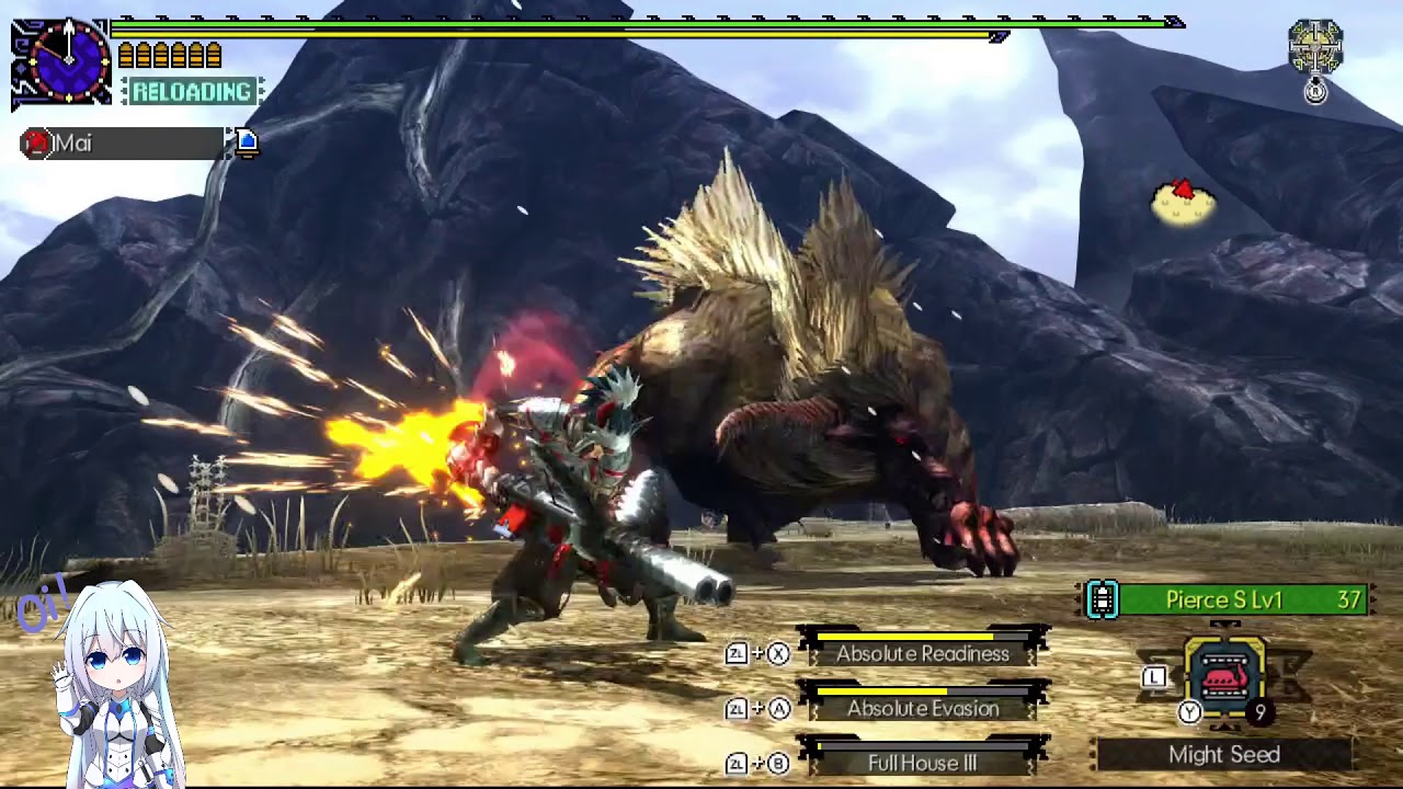 【MHGU MHXX】G4☆ Furious Rajang Event 激昂したラージャン Striker LBG ¤