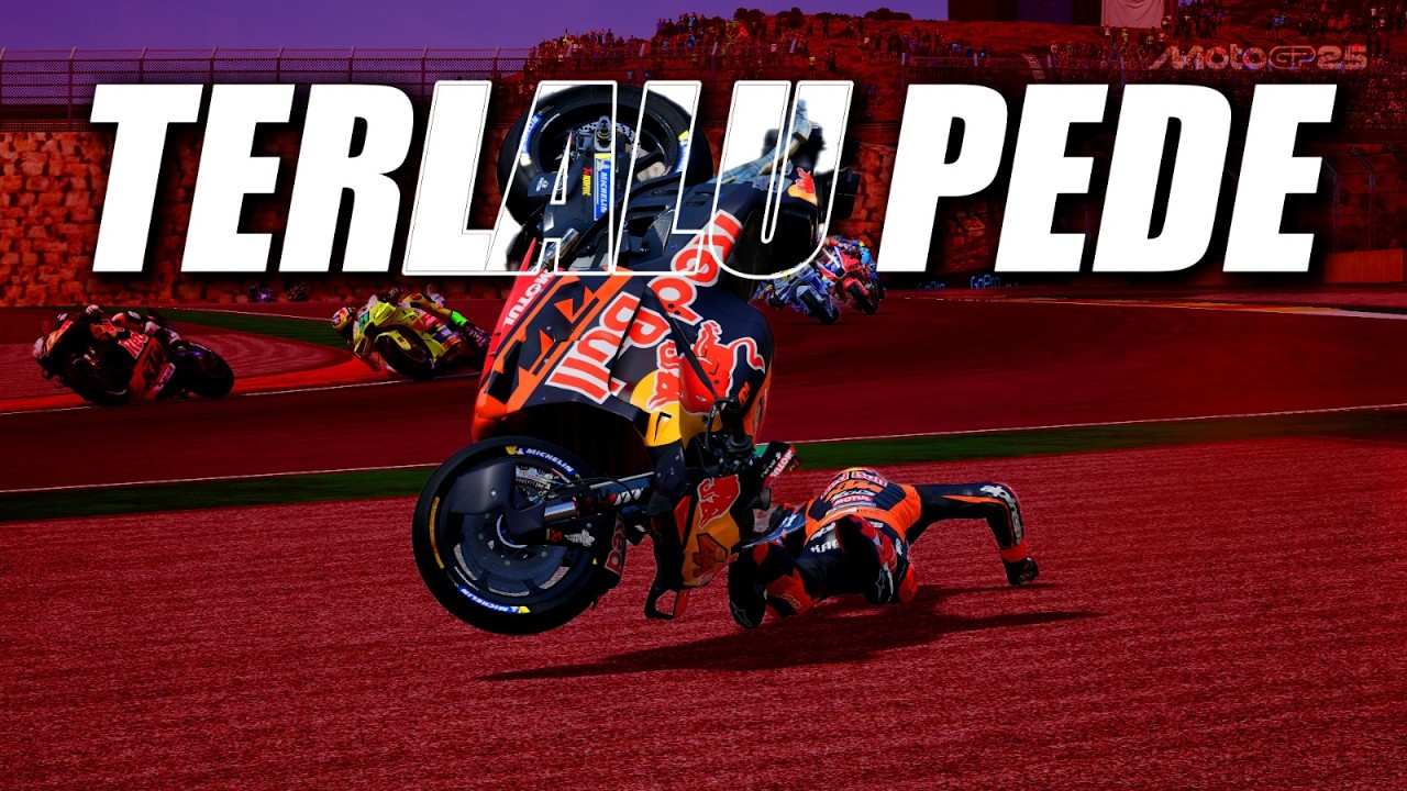 GAK NGERTI LAGI‼️ MOTOR KTM MEMBERONTAK ! GAK NGERTI !!! | MotoGP 25 Career #08