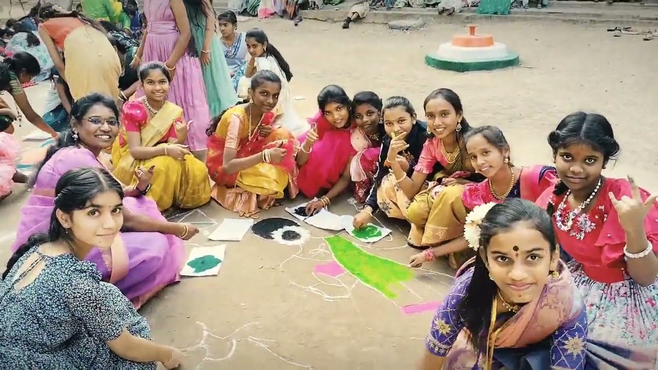 Sankranti Rangoli Designs for School Competition | Easy & Beautiful Ideas 2026