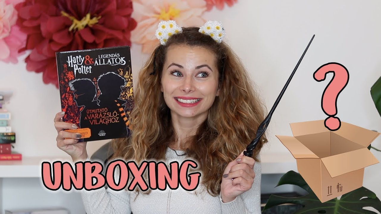 UNBOXING: Csomagom jött Roxfortból - Legendás állatok | Viszkok Fruzsi