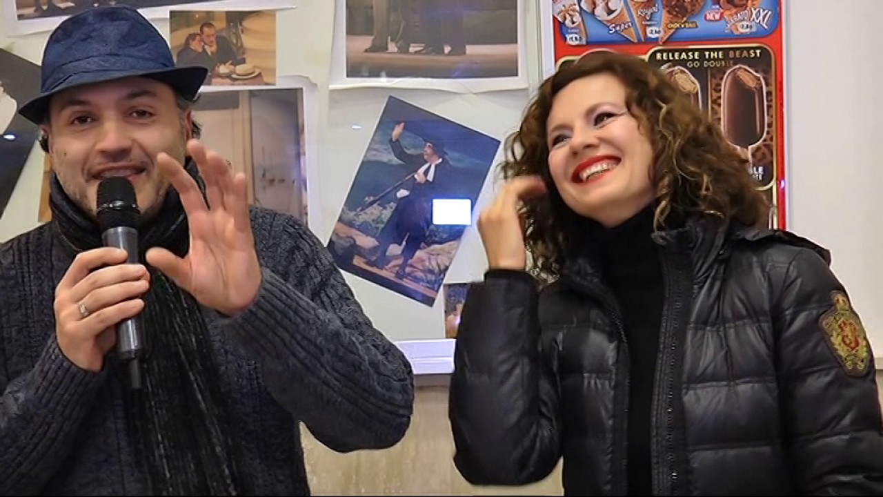 Politeama   intervista Benedicta Boccoli e Antonella Elia