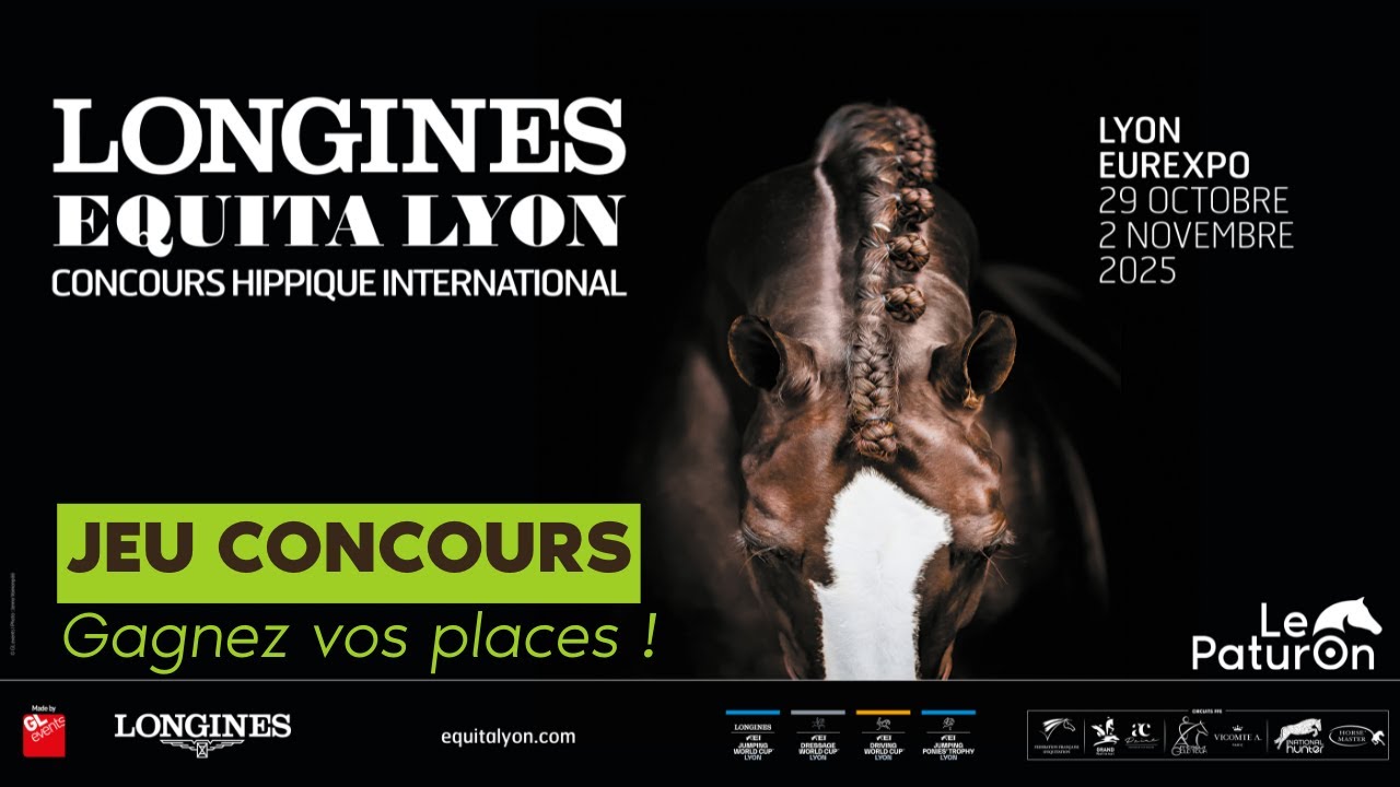 Jeu concours Equita Lyon 2025 - Le Paturon 💥