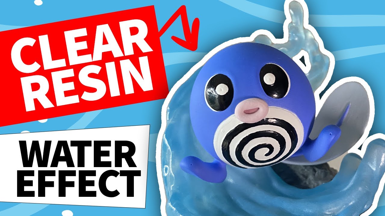 Create Awesome Water Effect 3D Print from Clear Resin