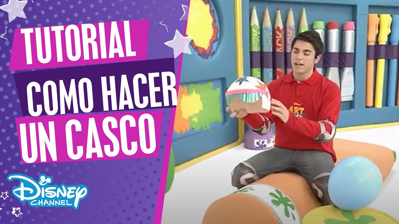 Art Attack: Casco | Disney Channel Oficial