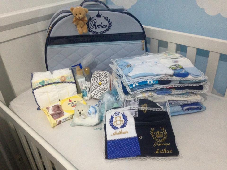 Arrumando a Mala Maternidade do Bebê