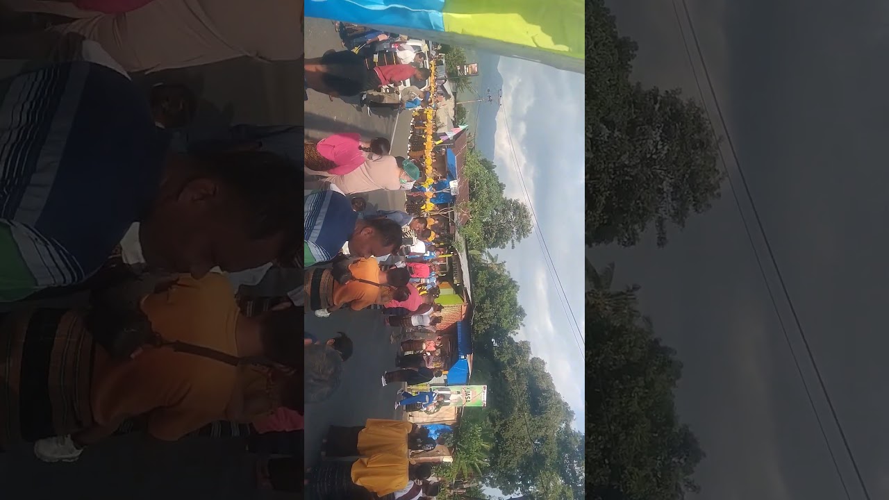 Penyambutan Bapak Uskup Agung Ende di Gereja Santo Marinus Puurere Ende #uskupagungende