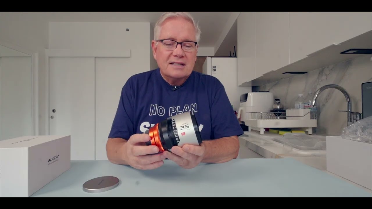 How Not To Unbox the Blazar Apex 35mm 1.33X T1 8 anamorphic cine lens | My first unboxing video