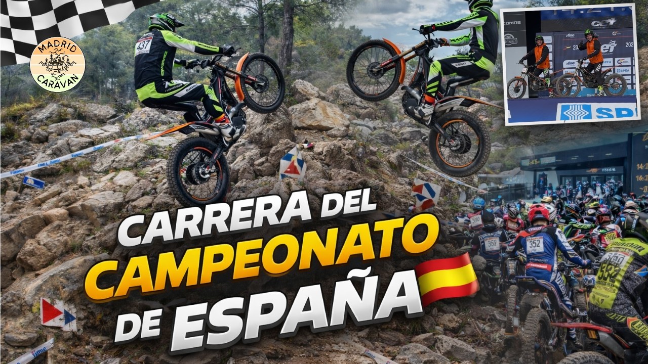 VLOG 5 || CAMPEONATO DE ESPAÑA DE TRIAL. ¿COMO ES UNA CARRERA DE TRIAL EN MOTO?
