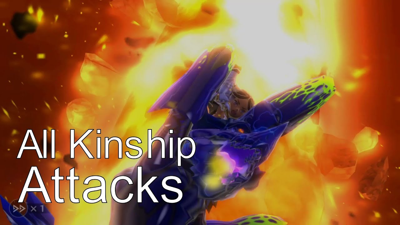 monster hunter stories all kinship attacks android/ios