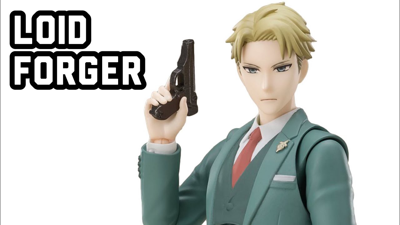 Обзор фигурки SH Figuarts Spy X Family Loid Forger от Tamashii Nations BANDAI