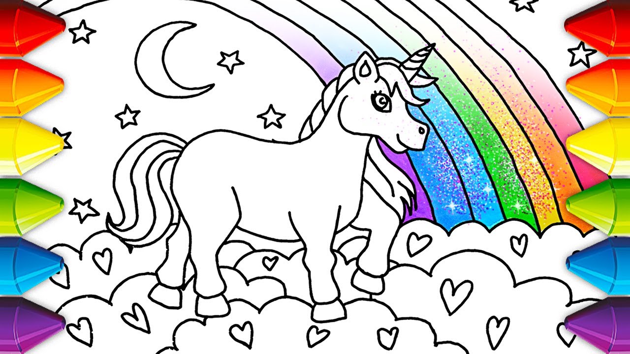 DIY Glitzer-Regenbogen-Einhorn-Mix | Bunte Bastelanleitungen 🌈✨🦄