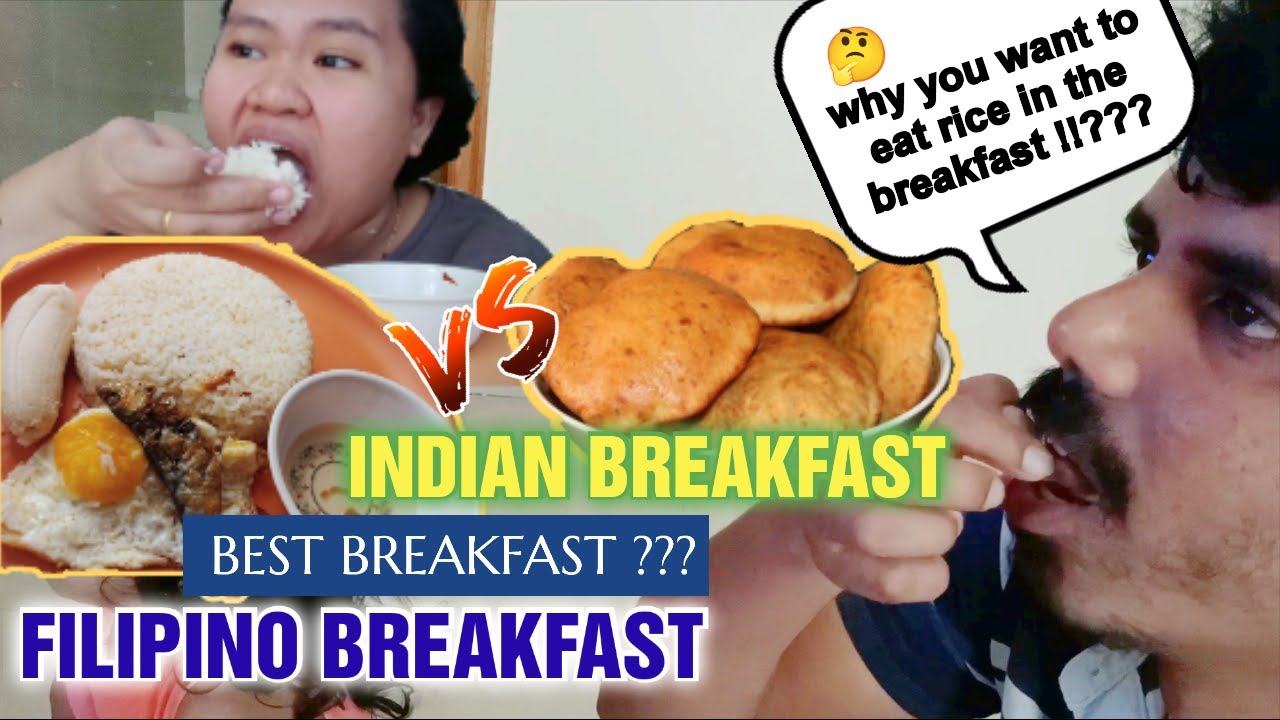 TUYO SINANGAG ITLOG V/S INDIAN MANGALORE BUNS | BEST BREAKFAST IN THE WORLD