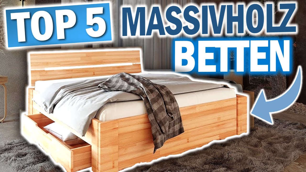 Beste MASSIVHOLZBETTEN 2026 | Die 5 Besten Holz-Bettgestelle 2026
